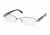 Prada PR52NV Bifocal Eyeglasses - Gunmetal Demo Lens Frame / 53 mm Prescription Lenses, 5AV1O1-5318