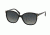 Prada PR01OS Sunglasses 1AB5W1-55 - Black Frame, Polar Gray Gradient Lenses