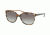Prada PR01OS Sunglasses CXY0A7-55 - Havana/green Brown Ear Frame, Grey Gradient Lenses