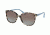 Prada PR01OS Sunglasses UAO4S2-55 - Spotted Opal Brown Frame, Blue Gradient Lenses