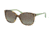 Prada PR01OS Sunglasses UEZ4K1-55 - Spotted Brown Green Frame, Green Gradient Lenses
