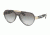 Prada PR01US Single Vision Prescription Sunglasses PR01US-BRU0A7-44 - Lens Diameter 44 mm, Frame Color Grey