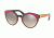 Prada PR03US Single Vision Prescription Sunglasses PR03US-SVS4P0-53 - Lens Diameter 53 mm, Frame Color Black/fuxia/yellow