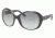Prada PR04OS Sunglasses 1AB3M1-6218 - Black Frame, Gray Gradient Lenses