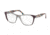 Prada PR04TV Progressive Prescription Eyeglasses VYN1O1-52 - Plum/grey/plum Frame