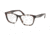 Prada PR04TVF Eyeglass Frames U6K1O1-54 - Spotted Op Brown/spotted Red Frame