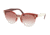 Prada PR04US Sunglasses 2864P1-43 - Opal Bordeaux Frame, Clear Gradient Pink Lenses