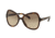 Prada PR05SS Single Vision Prescription Sunglasses PR05SS-2AU3D0-56 - Lens Diameter 56 mm, Frame Color Havana