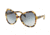 Prada PR05SS Single Vision Prescription Sunglasses PR05SS-7S04R2-56 - Lens Diameter 56 mm, Frame Color Medium Havana