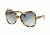 Prada PR05SSF Single Vision Prescription Sunglasses PR05SSF-7S04R2-56 - Lens Diameter 56 mm, Frame Color Medium Havana