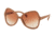 Prada PR05SSF Single Vision Prescription Sunglasses PR05SSF-UFF2F1-56 - Lens Diameter 56 mm