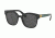 Prada PR05US Single Vision Prescription Sunglasses, 53mm, Black/grey/yellow, PR05US-07E5S0-53-SV