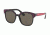 Prada PR05US Single Vision Prescription Sunglasses, 53mm, Black/bordeaux/fuxia, PR05US-SSA5S2-53-SV