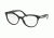 Prada PR05UVF Single Vision Prescription Eyeglasses 1AB1O1-54 - Black Frame