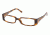 Prada PR06LV Progressive Eyeglasses - Walnut Demo Lens Frame w/ 50 mm Diameter Lenses, 7WX1O1-5016