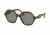 Prada PR06US Sunglasses TH89K1-52 - Havana/white Havana Frame, Grey Lenses