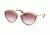 Prada PR07US Single Vision Prescription Sunglasses PR07US-967094-64 - Lens Diameter 64 mm, Frame Color Gold/pink