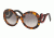 Prada PR08TSF Single Vision Prescription Sunglasses PR08TSF-VAH4K0-55 - Lens Diameter 55 mm, Frame Color Spotted Havana