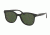 Prada PR08USF Sunglasses 1AB1I0-54 - Black Frame, Green Lenses