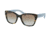 Prada PR09SS Progressive Prescription Sunglasses PR09SS-UE14S2-54 - Lens Diameter 54 mm, Frame Color Spotted Brown Blue
