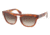 Prada PR10PS Sunglasses 4BW6S1-5419 - Light Havana Frame, Brown Gradient Lenses