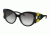 Prada PR10US Single Vision Prescription Sunglasses PR10US-32V0A7-54 - Lens Diameter 54 mm, Frame Color Black/green/yellow
