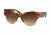 Prada PR11RS Sunglasses TKR6S1-56 - Havana Frame, Brown Gradient Lenses