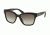 Prada PR11SSF Sunglasses 1AB0A7-56 - Black Frame, Grey Gradient Lenses