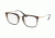Prada PR11UV Single Vision Prescription Eyeglasses C7O1O1-49 - Havana Gradient Grey Frame
