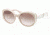 Prada PR12PS Single Vision Prescription Sunglasses PR12PS-KAW0A6-5420 - Lens Diameter 54 mm, Frame Color Ivory/Powder