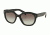 Prada PR12SSF Sunglasses 1AB0A7-53 - Black Frame, Grey Gradient Lenses