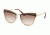 Prada PR12US Sunglasses KOF0A6-65 - Pale Gold/antique Pink Frame, Brown Gradient Lenses