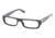 Prada PR13LV Eyeglasses Styles - M:silver P:black Frame w/Non-Rx 52 mm Diameter Lenses, 7BN1O1-5216