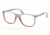 Prada PR13PV Progressive Prescription Eyeglasses MAY1O1-52 - Gray Gradient Brown Frame, Demo Lens Lenses