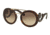 Prada PR13SS Progressive Prescription Sunglasses PR13SS-2AU3D0-54 - Lens Diameter 54 mm, Frame Color Havana