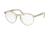 Prada PR13TV Eyeglass Frames VAW1O1-49 - Transparent Brown Frame
