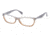 Prada PR15PV Eyeglass Frames MAY1O1-5316 - Gray Gradient Brown Frame, Demo Lens Lenses