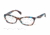 Prada PR15PV Eyeglass Frames NAG1O1-55 - Havana Spotted Blue Frame