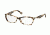 Prada PR15PV Eyeglass Frames UAO1O1-55 - Spotted Opal Brown Frame