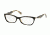 Prada PR15PVA Eyeglass Frames ROK1O1-53 - Top Black/white Havana Frame