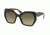 Prada PR16RSF Sunglasses 1AB1X1-59 - Black Frame, Brown Gradient Lenses