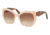 Prada PR16RSF Sunglasses UEW0A6-59 - Opal Pink Frame, Brown Gradient Lenses