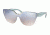 Prada PR16TS Single Vision Prescription Sunglasses PR16TS-VIS5R0-48 - Lens Diameter 48 mm, Frame Color Light Azure