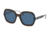Prada PR16US Progressive Prescription Sunglasses, 54mm, Havana/Top Blue/Grey, PR16US-W3C1V1-54-PRO
