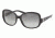 Prada PR17NS Single Vision Prescription Sunglasses PR17NS-1AB3M1-5717 - Frame Color Black, Lens Diameter 57 mm