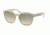 Prada PR17RS Progressive Prescription Sunglasses PR17RS-TKO3H2-53 - Lens Diameter 53 mm, Frame Color Opal Ivory/Matte Ivory