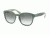 Prada PR17RS Progressive Prescription Sunglasses PR17RS-TKQ1E0-53 - Lens Diameter 53 mm, Frame Color Opal Dark Green On Green