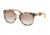 Prada PR17TS Single Vision Prescription Sunglasses PR17TS-UAO1L0-53 - Lens Diameter 53 mm, Frame Color Spotted Opal Brown
