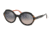 Prada PR17USF Bifocal Prescription Sunglasses, 53mm, Top Black Pink/Medium Havana, PR17USF-5ZWGR0-53-BI