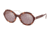 Prada PR17USF Bifocal Prescription Sunglasses, 53mm, Pink Havana/Top Bordeaux/Ivory, PR17USF-CDK214-53-BI